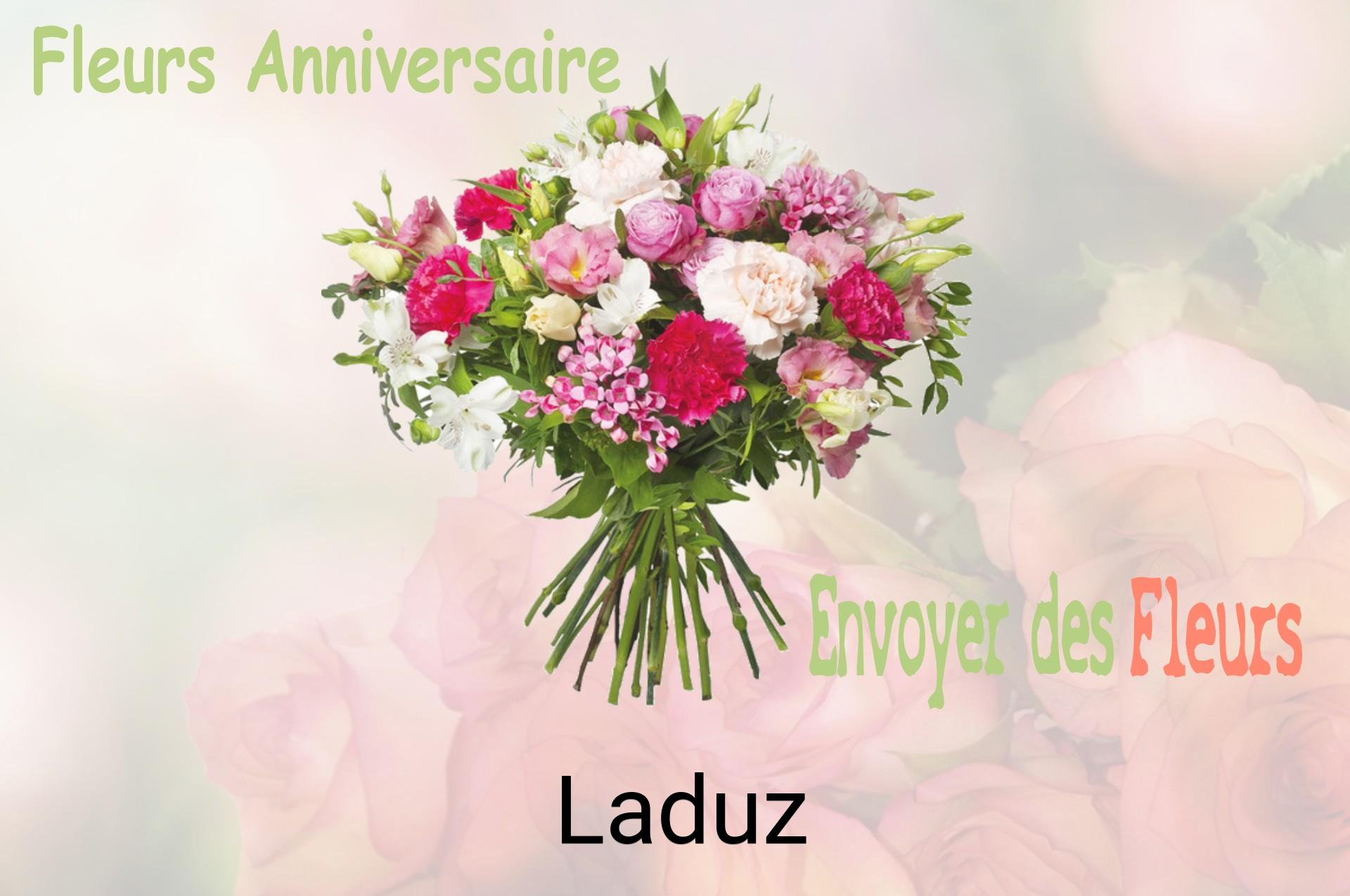 Bouquet de fleurs d’anniversaire livré à Laduz